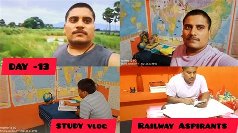 Day Railway Aspirants Study Vlog Target Exam Alp