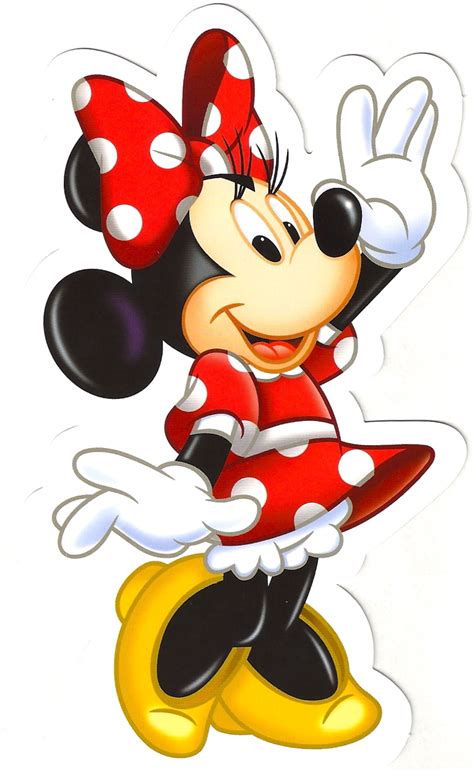 My Favorite Disney Postcards Minnie Mouse Shaped Postcard