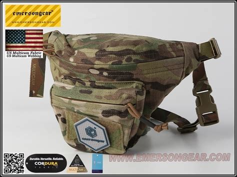 Specwarfare Airsoft Emerson Gear Multi Function Recon Waist Bag Multicam