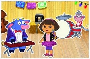 Dora Rocks Sing Along Game | Nick Jr. Games Online