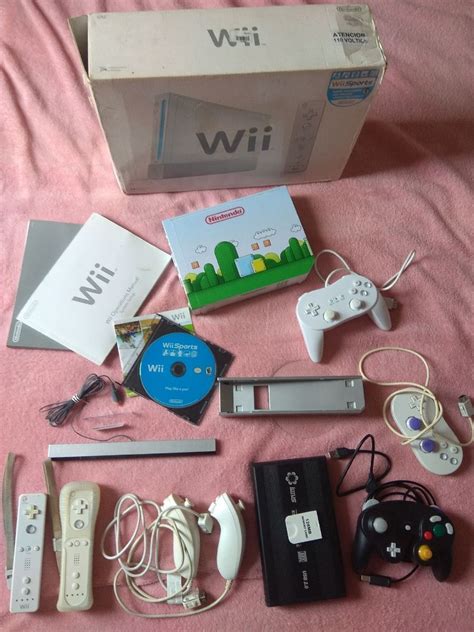 Nintendo Wii Completo E Desbloqueado Console De Videogame Nintendo