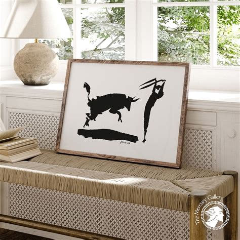 Pablo Picasso Bullfight Iii Printable Wall Art Exhibition Etsy