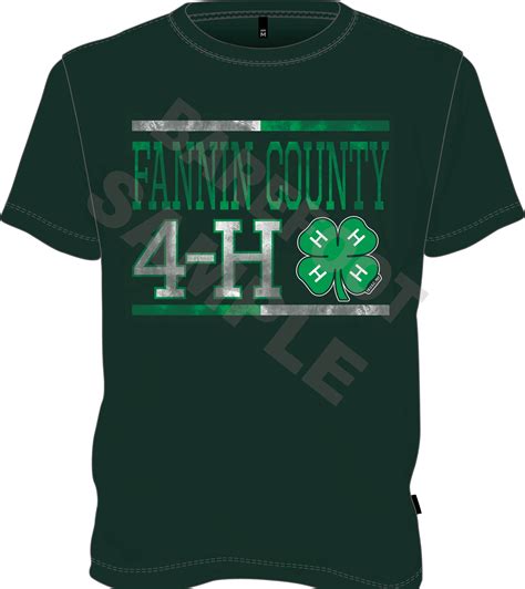 2016 2017 Fannin County 4 H Shirts