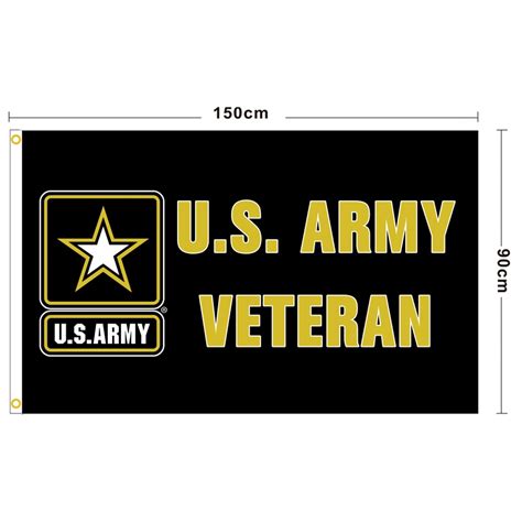 3X5 FT U S Army Veteran Flag American Flag United States Garden Flag