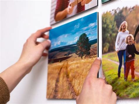 Frameless Photo Tiles 8x8 Stickable Photos Pixa Prints Ireland