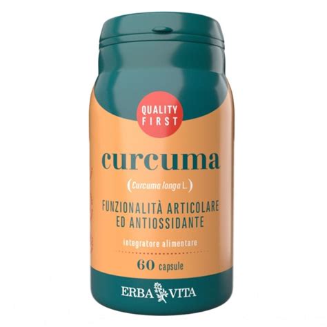 Erbavita Curcuma 60 Capsule