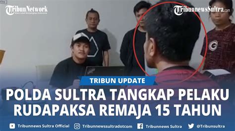 Resmob Polda Sultra Tangkap Pelaku Rudapaksa Remaja 15 Tahun Di Parigi