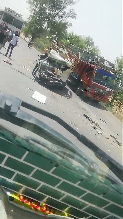 Accident Ho Gya Bhaiyo Panipat Sanoli Road Pe Aaram Say Claya Kro Chota Hathi Khatam Ho