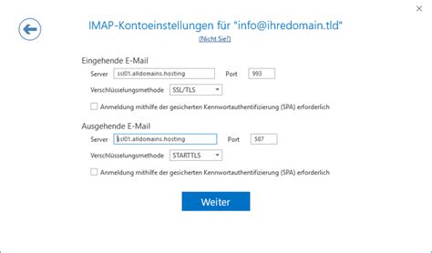 Outlook Einrichten Imap E Mail Konto Hinzuf Gen Anleitung