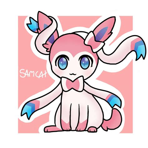 sylveon fan art by SamcatYashi on DeviantArt