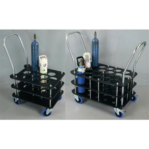 Oxygen Cylinder Trolleys For 100mm Dia Bottles Slingsby