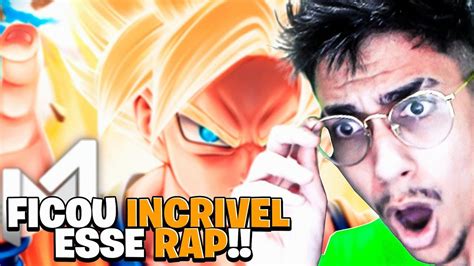 Reagindo Rap Do Goku Dragon Ball Do M Rkim Ine Games Youtube