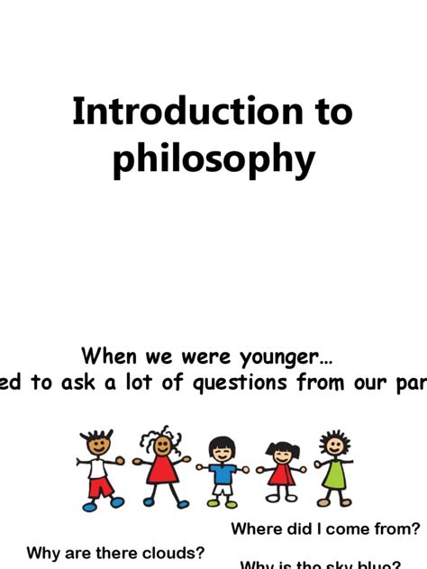 Introduction To Philosophy