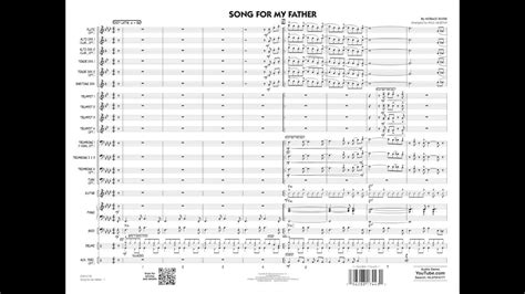 Song For My Father By Horace Silver Arranged By Paul Murtha YouTube