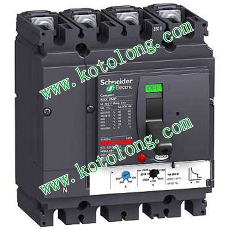 Schneider Mccb Circuit Breaker Compact Nsx H Tmd A P D