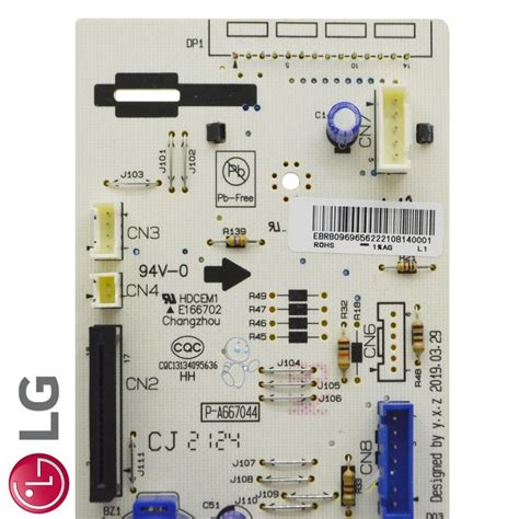 Placa Display Microondas Lg Mh Cir Mh Cir Ebr Eax