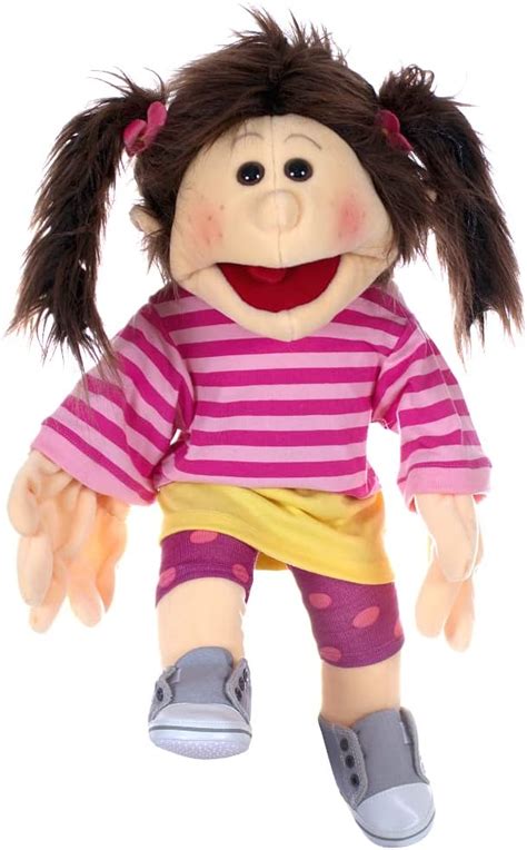 Living Puppets W631 Finja Handpuppe Mehrfarbig 45 Cm Amazon De