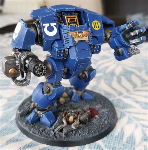 My First Attempt At A Redemptor Dreadnought Candc Welcome R Warhammer40k