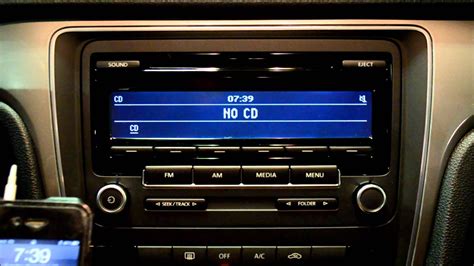 How To Streaming Bluetooth Audio With Vw Rcd Stereo Youtube