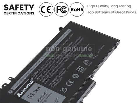 Dell Latitude E5450 Replacement Battery Sg