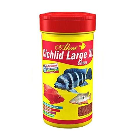 Ahm Large XL Cichlid Granulat Granül Balık Yemi 1000 ML Fiyatları ve