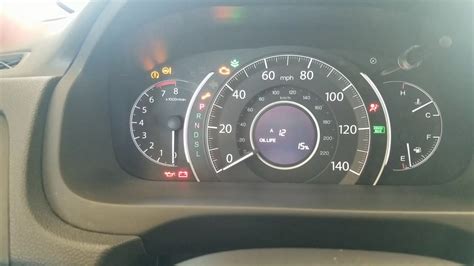 2011 Honda Crv Wrench Light Oil Change