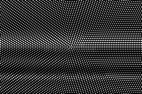 Puntos Blancos En Fondo Negro Textura De Semitono Del Vector Peque A