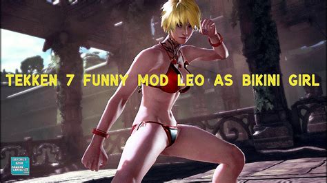 Tekken 7 Leo Female Bikini Mods Youtube