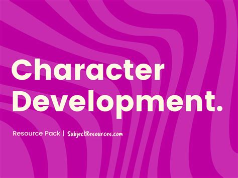 Character Development Drama Resource Pack Teaching Resources