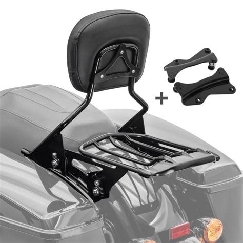 Sissy Bar Luggage Rack Aw Docking Kit For Harley Davidson Touring