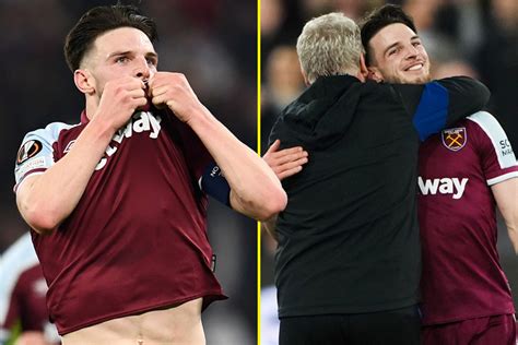 Declan Rice Offered Eight Year Contract By West Ham Worth £200000 A