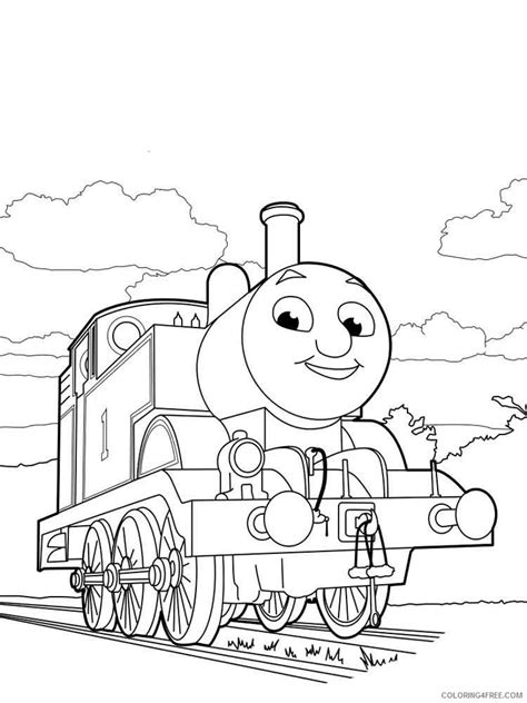 Thomas And Friends Coloring Pages Cartoons Thomas The Tank Engine 10