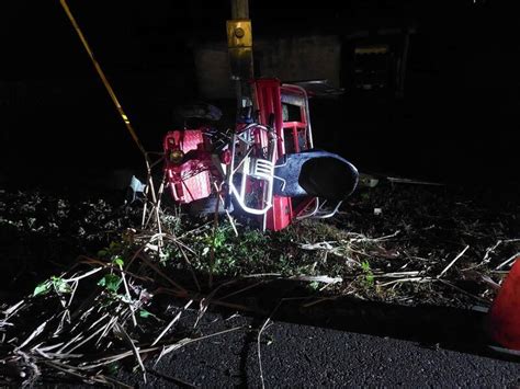 花蓮台11線曳引車撞翻農用搬運車 農民送醫不治 社會 自由時報電子報