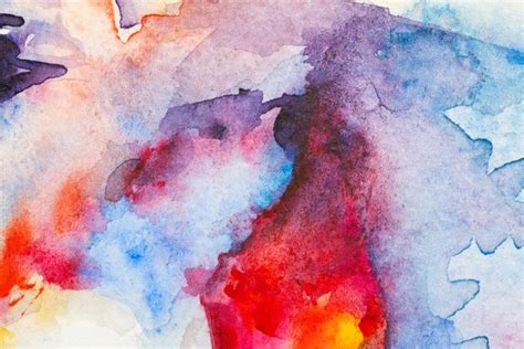 Premium Photo Abstract Watercolor On White Background The Color