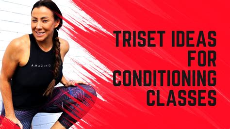 Triset Ideas For Conditioning Classes Kick Start Fat Loss