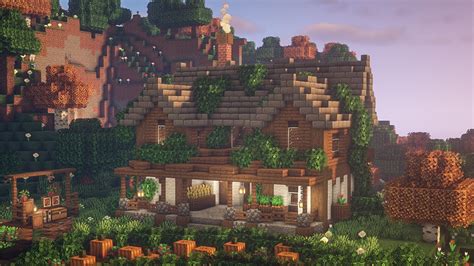 Minecraft How To Build A Farmhouse Youtube