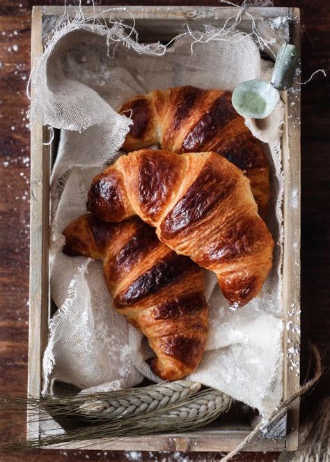 Croissants De Mantequilla Caseros Paso A Paso Mantequilla Casera Pan