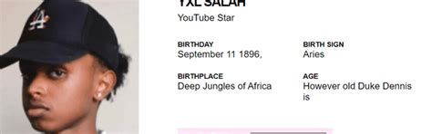 Yxl salah is old. : r/yxl