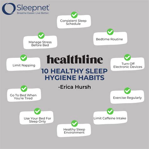 10 Healthy Sleep Hygiene Habits - Sleepnet Corporation