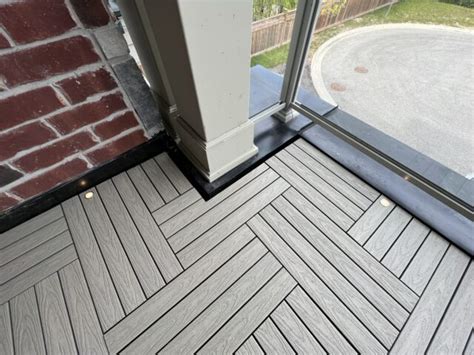 Roman Antique Wpc Condo Balcony Flooring Project Outdoor Floors Toronto