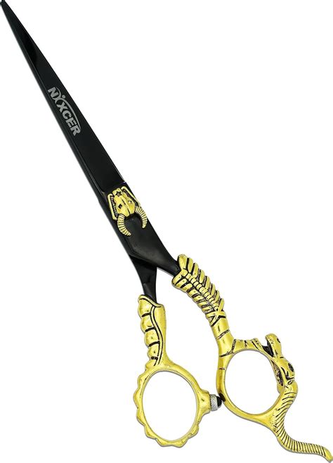 Amazon Nixcer Hair Scissors Fancy Dragon Hair Shears Series