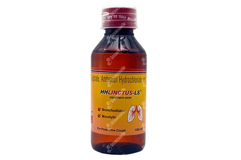 Hhlinctus Ls 13050 Mg Syrup 100 Ml Uses Side Effects Dosage Price