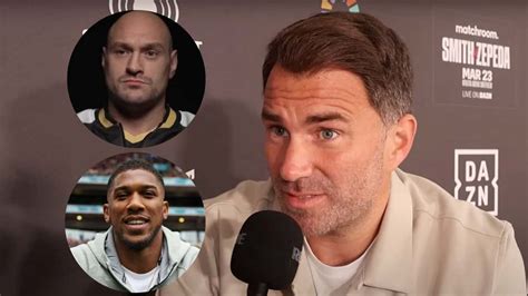 Anthony Joshua Vs Tyson Fury Purse Worth 200m Claims Eddie Hearn Dexerto