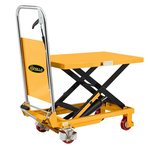 APOLLOLIFT Platform Hand Hydraulic Lift Table Cart Single Scissor 29 ...