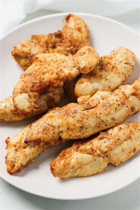 Air Fryer Naked Chicken Tenders No Breading Skinny Comfort