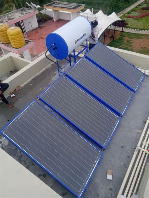 Lpd Fpc Solar Water Heaters At Flat Plate Collector