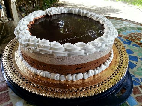 Torta Con Mousse Al Cioccolato E Banana Da Cenerentola In Cucina Su