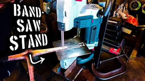 Making A Portable Band Saw Stand John Switzer Style Youtube