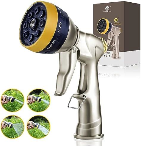 Amazon WORKPRO Garden Hose Nozzle 100 Heavy Duty Metal Water