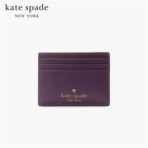 Kate Spade New York Madison Saffiano Leather Small Slim Card Holder